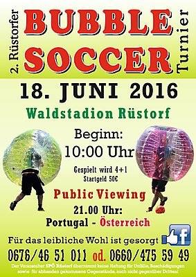 bubble soccer 2016